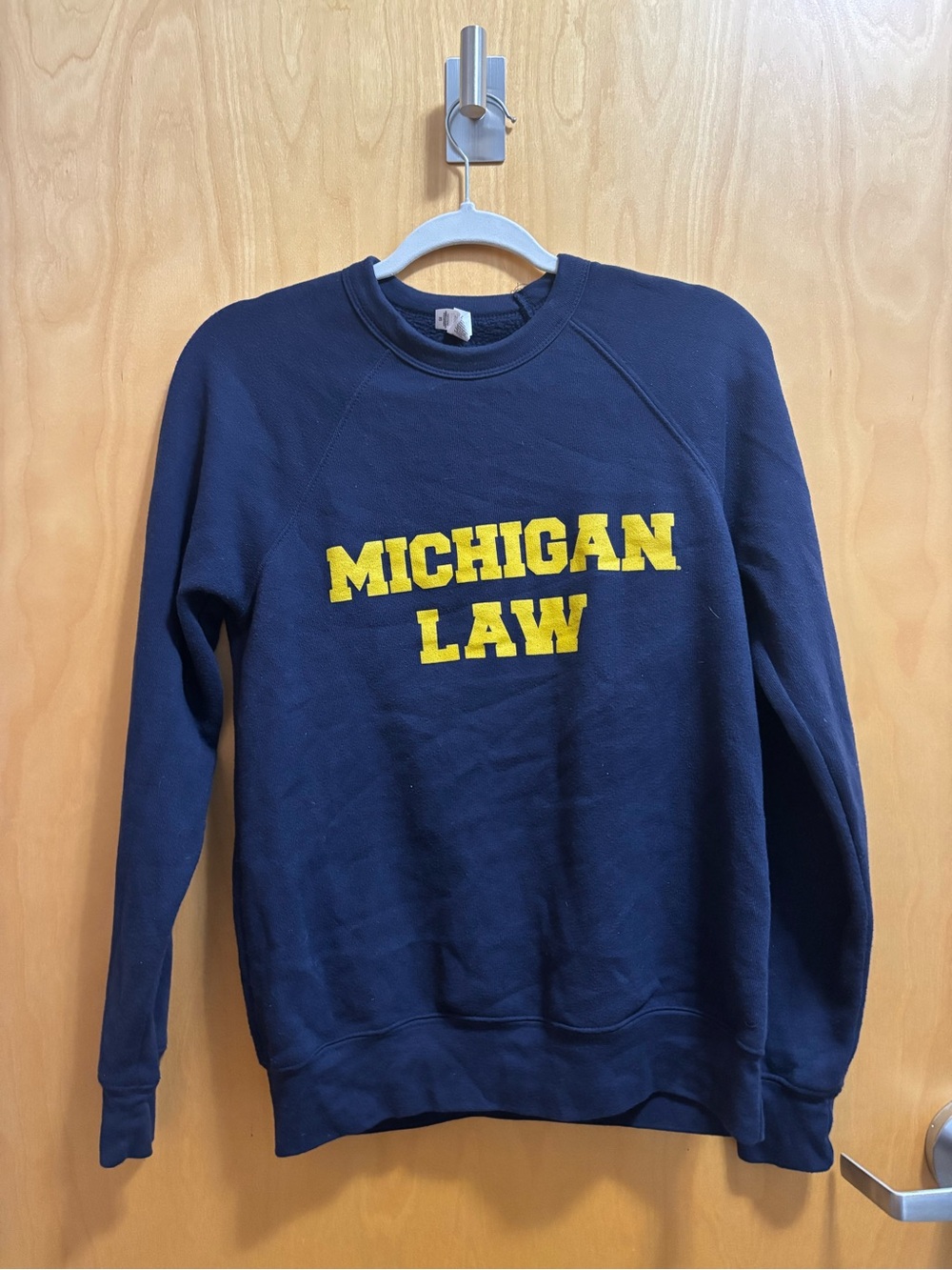 Michigan Law Navy Crewneck Sweatshirt